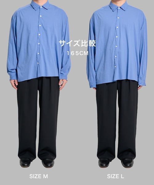 KANEMASA PHIL.(カネマサフィル)の「【KANEMASA PHIL.】46G Artisan Shirt(シャツ/ブラウス・メンズ・パープル/ホワイト/ブラック・L/M)」の9枚目の写真
