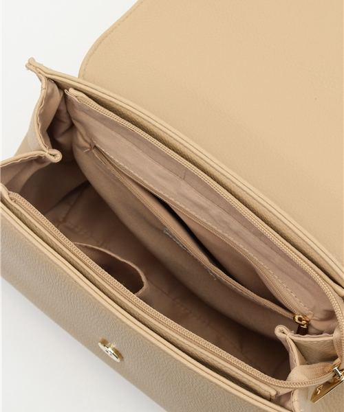 mystic(ミスティック)の「【mystic】フラップ2WAYBAG(トートバッグ・レディース・グレー/ブラック/キャメル/ベージュ/ピンク・フリ-)」の17枚目の写真