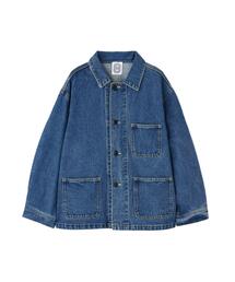 BEAVER（ビーバー）の「B omnivore/ビーオムニボー　12ozデニムカバーオール（WOMEN’S）（デニムジャケット）」