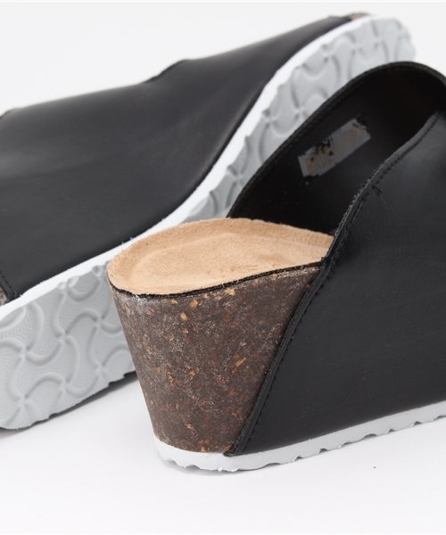 Re:EDIT（リエディ）の「ダブルベルトタイプ足に優しい楽ちんウェッジソールサンダル/スリッパサンダル[Re:EDIT/リエディ][春夏新作]（サンダル・レディース・ブラック/ブラック系その他/シルバー/ホワイト/ネイビー/ホワイト系その他・MEDIUM/X-LARGE/LARGE/SMALL）」の14枚目の写真