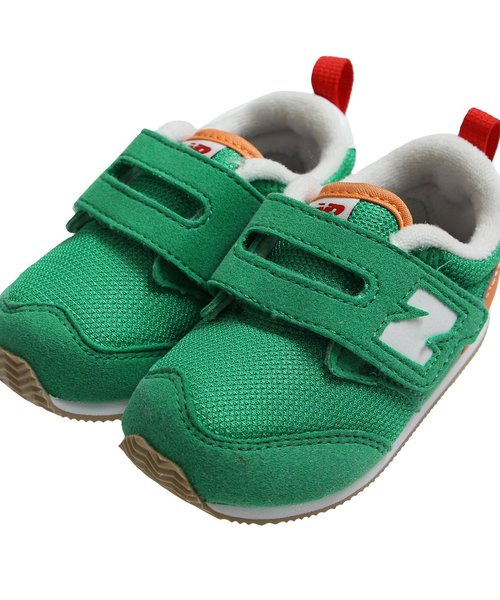 NEW BALANCE（ニューバランス）の「NBスニーカー(ニューバランス)（スニーカー・キッズ・ネイビー/グリーン/ピンク・12/12.5）」の4枚目の写真