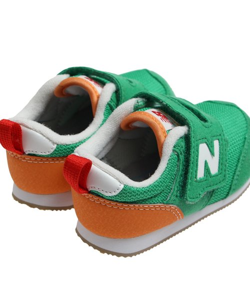 NEW BALANCE（ニューバランス）の「NBスニーカー(ニューバランス)（スニーカー・キッズ・ネイビー/グリーン/ピンク・12/12.5）」の5枚目の写真