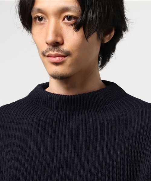 rehacer（レアセル）の「ANDERSEN-ANDERSEN : THE NAVY   CREW NECK（Tシャツ/カットソー・メンズ・グレー/ホワイト/ネイビー・SMALL/MEDIUM）」の4枚目の写真