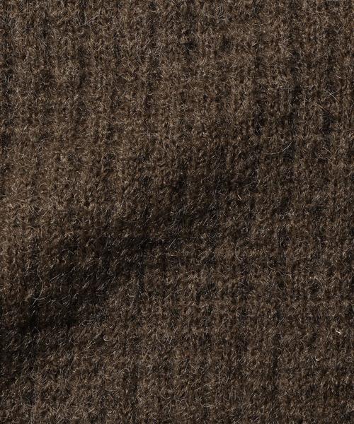 MONKEY TIME(モンキータイム)の「<monkey time> ∴ モヘヤ グランジ ニット◆(ニット/セーター・メンズ・ブラウン/ベージュ・SMALL/X-LARGE/LARGE/MEDIUM)」の4枚目の写真