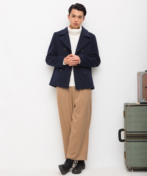 WEGO（ウィゴー）の「WEGO/ツイルイージーワイドパンツ（その他パンツ・メンズ・ブラウン/ブラック/ベージュ・MEDIUM/LARGE）」の8枚目の写真