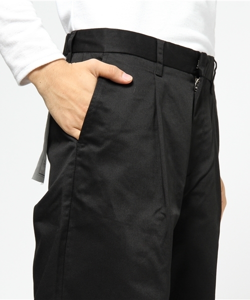 WEGO（ウィゴー）の「WEGO/ツイルイージーワイドパンツ（その他パンツ・メンズ・ブラウン/ブラック/ベージュ・MEDIUM/LARGE）」の16枚目の写真