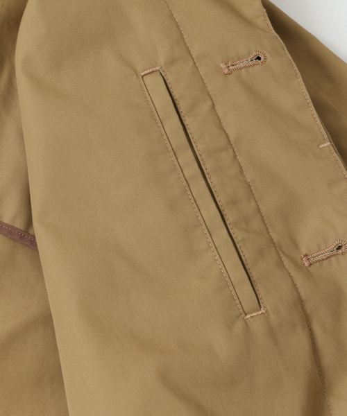 URBAN RESEARCH DOORS MENS（アーバンリサーチ ドアーズ メンズ）の「DOORS Spring Coat（ステンカラーコート・メンズ・ベージュ/ネイビー/カーキ/テラコッタ/グレー・38/40）」の11枚目の写真