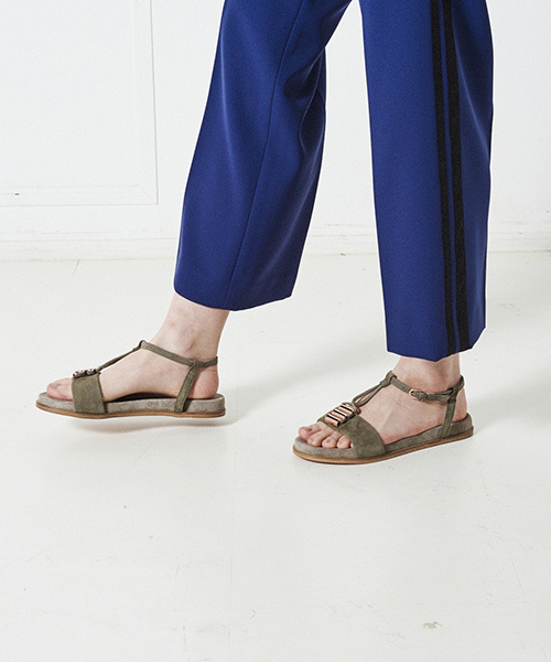 Clarks(クラークス)の「Agean Cool / エイジアンクール (セージスエード)(サンダル・レディース・グリーン・3/4.5/3.5/5.5/6/5/7/4/6.5)」の5枚目の写真