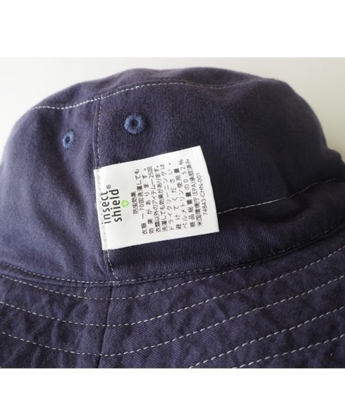 MR(まる)の「インセクトシールドハット(ハット・キッズ・ネイビー・M/SS/XX-SMALL/S)」の6枚目の写真