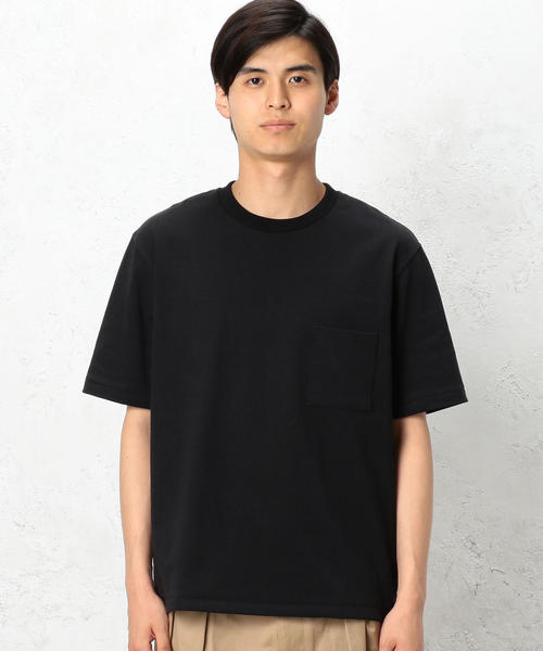 MXP(エムエックスピー)の「◇JY MXP MEDIUM ビッグシルエットポケットTシャツ(Tシャツ/カットソー・メンズ・ブラック/ホワイト/ネイビー/グレー・SMALL/LARGE/X-LARGE/MEDIUM)」の12枚目の写真
