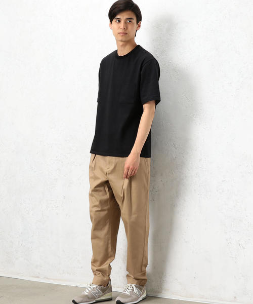 MXP(エムエックスピー)の「◇JY MXP MEDIUM ビッグシルエットポケットTシャツ(Tシャツ/カットソー・メンズ・ブラック/ホワイト/ネイビー/グレー・SMALL/LARGE/X-LARGE/MEDIUM)」の14枚目の写真