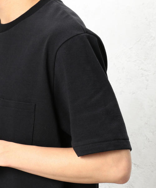 MXP(エムエックスピー)の「◇JY MXP MEDIUM ビッグシルエットポケットTシャツ(Tシャツ/カットソー・メンズ・ブラック/ホワイト/ネイビー/グレー・SMALL/LARGE/X-LARGE/MEDIUM)」の16枚目の写真