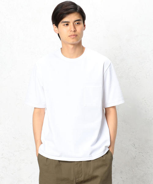 MXP(エムエックスピー)の「◇JY MXP MEDIUM ビッグシルエットポケットTシャツ(Tシャツ/カットソー・メンズ・ブラック/ホワイト/ネイビー/グレー・SMALL/LARGE/X-LARGE/MEDIUM)」の7枚目の写真