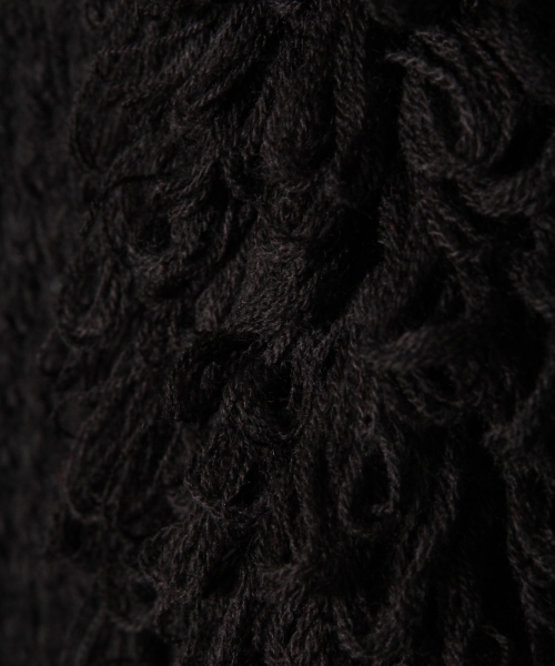 JEANASIS（ジーナシス）の「ループカーディガン/766873（カーディガン/ボレロ・レディース・ベージュ/レッド/ブラック・FREE）」の11枚目の写真