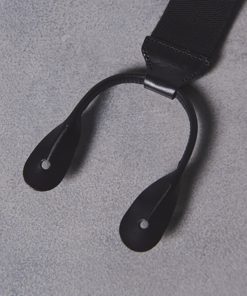 UNITED ARROWS（ユナイテッドアローズ）の「UADB メッシュ ブレイシス（サスペンダー）（サスペンダー・メンズ・ブラック/ダークブラウン・FREE）」の4枚目の写真
