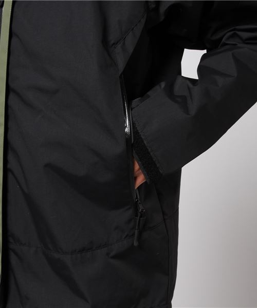 go slow caravan（ゴースローキャラバン）の「3WAYブレッサブルシェルパーカ（マウンテンパーカー・メンズ・ブラック/ワイン/パープル/オリーブ・MEDIUM/LARGE/X-LARGE）」の9枚目の写真