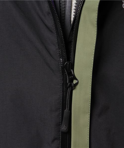 go slow caravan（ゴースローキャラバン）の「3WAYブレッサブルシェルパーカ（マウンテンパーカー・メンズ・ブラック/ワイン/パープル/オリーブ・MEDIUM/LARGE/X-LARGE）」の11枚目の写真