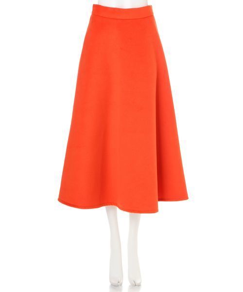 FREE'S MART（フリーズマート）の「Ｆメルトンサーキュラースカート（スカート・レディース・オレンジ/ホワイト・MEDIUM/SMALL）」の9枚目の写真