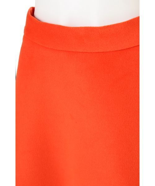 FREE'S MART（フリーズマート）の「Ｆメルトンサーキュラースカート（スカート・レディース・オレンジ/ホワイト・MEDIUM/SMALL）」の7枚目の写真