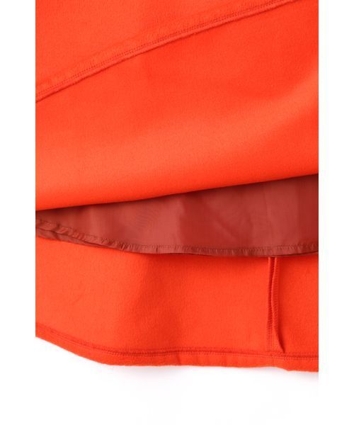 FREE'S MART（フリーズマート）の「Ｆメルトンサーキュラースカート（スカート・レディース・オレンジ/ホワイト・MEDIUM/SMALL）」の18枚目の写真