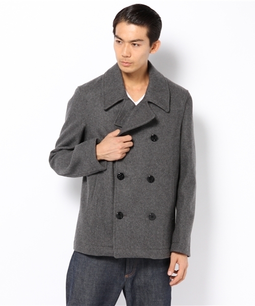 BEAMS（ビームス）の「□BEAMS / BASIC P-COAT（ピーコート・メンズ・グレー/ブラック/ネイビー・SMALL/MEDIUM/LARGE/X-LARGE）」の13枚目の写真