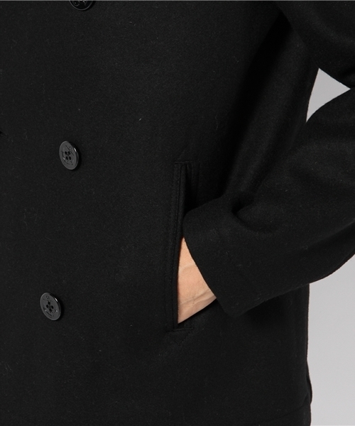 BEAMS（ビームス）の「□BEAMS / BASIC P-COAT（ピーコート・メンズ・グレー/ブラック/ネイビー・SMALL/MEDIUM/LARGE/X-LARGE）」の8枚目の写真