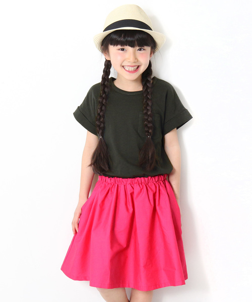 devirock（デビロック）の「無地ベーシック半袖ドッキングワンピース（ワンピース・キッズ・その他6/その他3/その他5/その他4/その他2/その他1/その他7・160cm/110cm/130cm/120cm/140cm/100cm/150cm）」の5枚目の写真