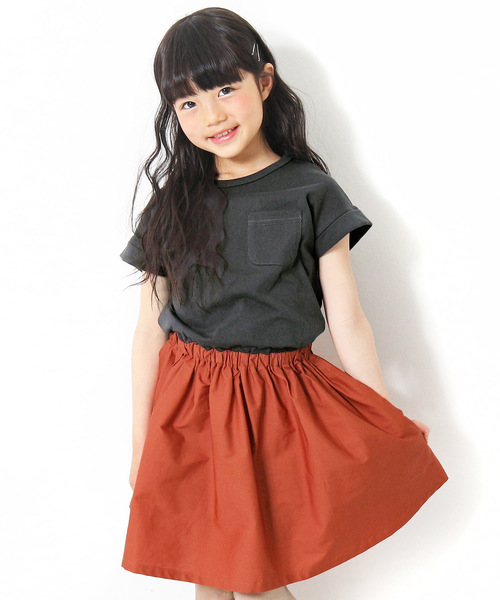 devirock（デビロック）の「無地ベーシック半袖ドッキングワンピース（ワンピース・キッズ・その他6/その他3/その他5/その他4/その他2/その他1/その他7・160cm/110cm/130cm/120cm/140cm/100cm/150cm）」の7枚目の写真