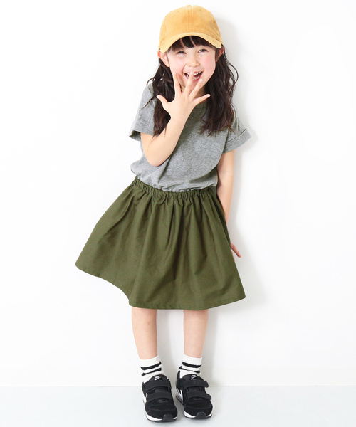 devirock（デビロック）の「無地ベーシック半袖ドッキングワンピース（ワンピース・キッズ・その他6/その他3/その他5/その他4/その他2/その他1/その他7・160cm/110cm/130cm/120cm/140cm/100cm/150cm）」の12枚目の写真