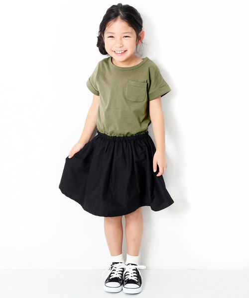 devirock（デビロック）の「無地ベーシック半袖ドッキングワンピース（ワンピース・キッズ・その他6/その他3/その他5/その他4/その他2/その他1/その他7・160cm/110cm/130cm/120cm/140cm/100cm/150cm）」の13枚目の写真