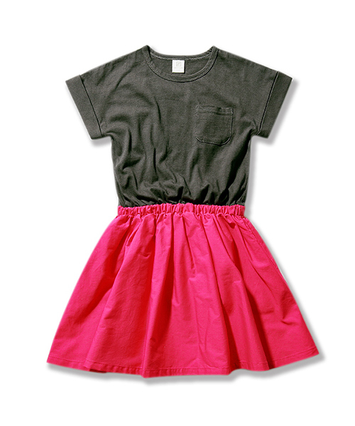 devirock（デビロック）の「無地ベーシック半袖ドッキングワンピース（ワンピース・キッズ・その他6/その他3/その他5/その他4/その他2/その他1/その他7・160cm/110cm/130cm/120cm/140cm/100cm/150cm）」の17枚目の写真