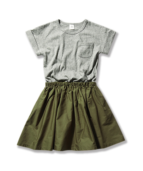 devirock（デビロック）の「無地ベーシック半袖ドッキングワンピース（ワンピース・キッズ・その他6/その他3/その他5/その他4/その他2/その他1/その他7・160cm/110cm/130cm/120cm/140cm/100cm/150cm）」の18枚目の写真