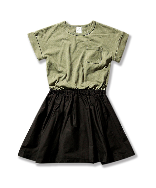 devirock（デビロック）の「無地ベーシック半袖ドッキングワンピース（ワンピース・キッズ・その他6/その他3/その他5/その他4/その他2/その他1/その他7・160cm/110cm/130cm/120cm/140cm/100cm/150cm）」の19枚目の写真