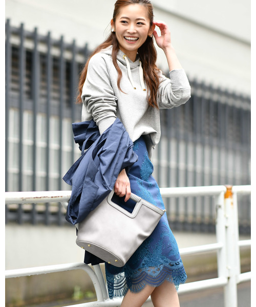 un dix cors（アンディコール）の「ライトウエイトコート（その他アウター・レディース・ベージュ/ネイビー・ﾌﾘ-）」の14枚目の写真