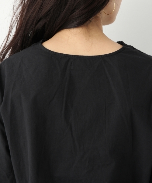 A part by（アパートバイ）の「CカットワークレースブラウスLS　788909 （シャツ/ブラウス・レディース・ホワイト/ブラック/グリーン・FREE）」の16枚目の写真