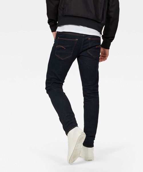 G-STAR（ジースター）の「3301 Deconstructed Slim（デニムパンツ・メンズ・ダークインディゴブルー・32inch/30inch/28inch/34inch/36inch/31inch/29inch/27inch/33inch）」の2枚目の写真