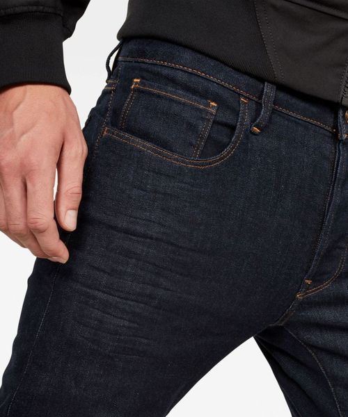 G-STAR（ジースター）の「3301 Deconstructed Slim（デニムパンツ・メンズ・ダークインディゴブルー・32inch/30inch/28inch/34inch/36inch/31inch/29inch/27inch/33inch）」の4枚目の写真