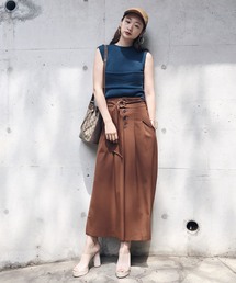 Ameri（アメリ）の「HIGH WAIST WIDE PANTS（その他パンツ）」 - WEAR