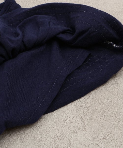 allolun.（オールオルン）の「ラインフリルＴシャツ（Tシャツ/カットソー・キッズ・キナリ/ネイビー・90/140/100/110/120/130）」の9枚目の写真