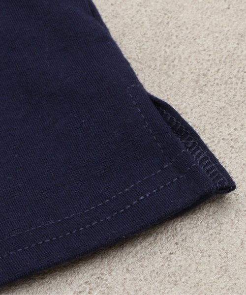 allolun.（オールオルン）の「ラインフリルＴシャツ（Tシャツ/カットソー・キッズ・キナリ/ネイビー・90/140/100/110/120/130）」の11枚目の写真