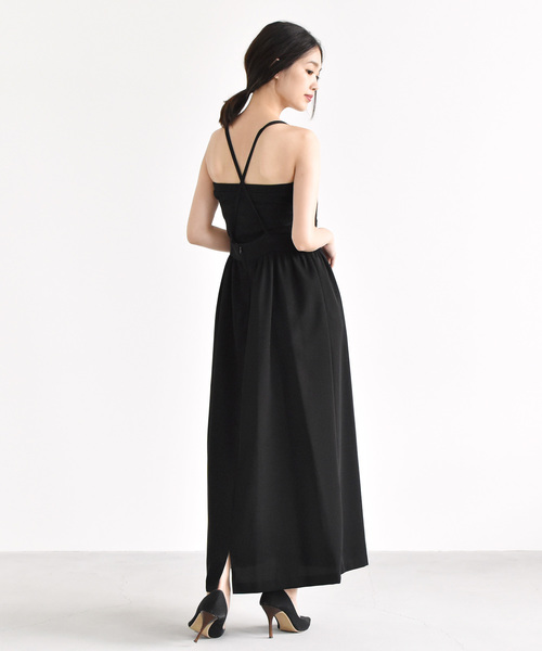 kaene（カエン）の「スカラップ ジャンバースカート（ドレス・レディース・ブラック/ピンク系その他・40/38/36）」の22枚目の写真