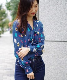 NARACAMICIE | 【日本上陸30th限定コラボモデル】VIVA MODA ボウタイブラウス(シャツ/ブラウス)
