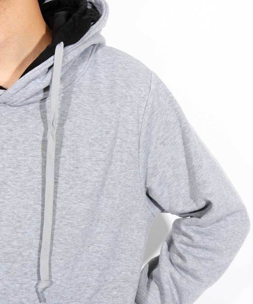 ８(eight)（エイト）の「ダブルフード プルオーバー パーカー（パーカー・メンズ・ホワイト/ブラック/グレー/レッド/ネイビー・MEDIUM/LARGE）」の22枚目の写真