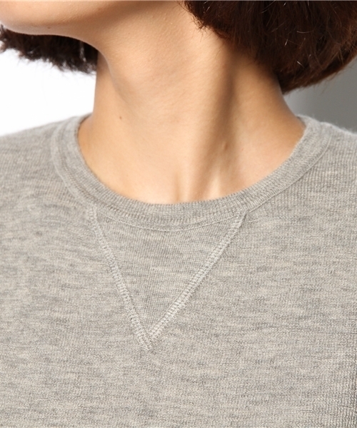 UNITED ARROWS(ユナイテッドアローズ)の「UAG カシミヤ ニット(mg1312uC)(ニット/セーター・レディース・ライトグレー/グレー/レッド/オフホワイト/ダークグレー/ネイビー・フリー)」の10枚目の写真