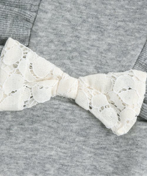 apres les cours（アプレレクール）の「裏シャギーワンピース（ワンピース・キッズ・グレー/ネイビー/ピンク・100/110/80/90/140/120/130）」の7枚目の写真