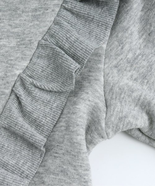 apres les cours（アプレレクール）の「裏シャギーワンピース（ワンピース・キッズ・グレー/ネイビー/ピンク・100/110/80/90/140/120/130）」の11枚目の写真