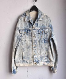 Guess | 【ヴィンテージ古着】90's GUESS/ゲス ケミカルウォッシュ デニムジャケット(デニムジャケット)