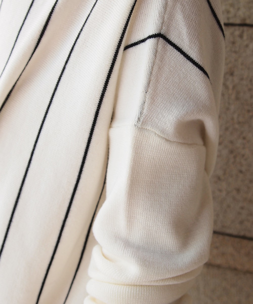 BEAUTY&YOUTH UNITED ARROWS(ビューティーアンドユースユナイテッドアローズ)の「BYBC ∵ソモウスクエアプルオーバー (bl)(fyoww) ◆(ニット/セーター・レディース・ホワイト/グレー/ネイビー/レッド/オフホワイト/ダークグレー・FREE)」の18枚目の写真