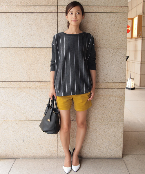 BEAUTY&YOUTH UNITED ARROWS(ビューティーアンドユースユナイテッドアローズ)の「BYBC ∵ソモウスクエアプルオーバー (bl)(fyoww) ◆(ニット/セーター・レディース・ホワイト/グレー/ネイビー/レッド/オフホワイト/ダークグレー・FREE)」の8枚目の写真