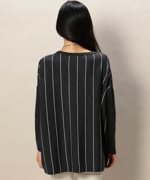 BEAUTY&YOUTH UNITED ARROWS(ビューティーアンドユースユナイテッドアローズ)の「BYBC ∵ソモウスクエアプルオーバー (bl)(fyoww) ◆(ニット/セーター・レディース・ホワイト/グレー/ネイビー/レッド/オフホワイト/ダークグレー・FREE)」の20枚目の写真